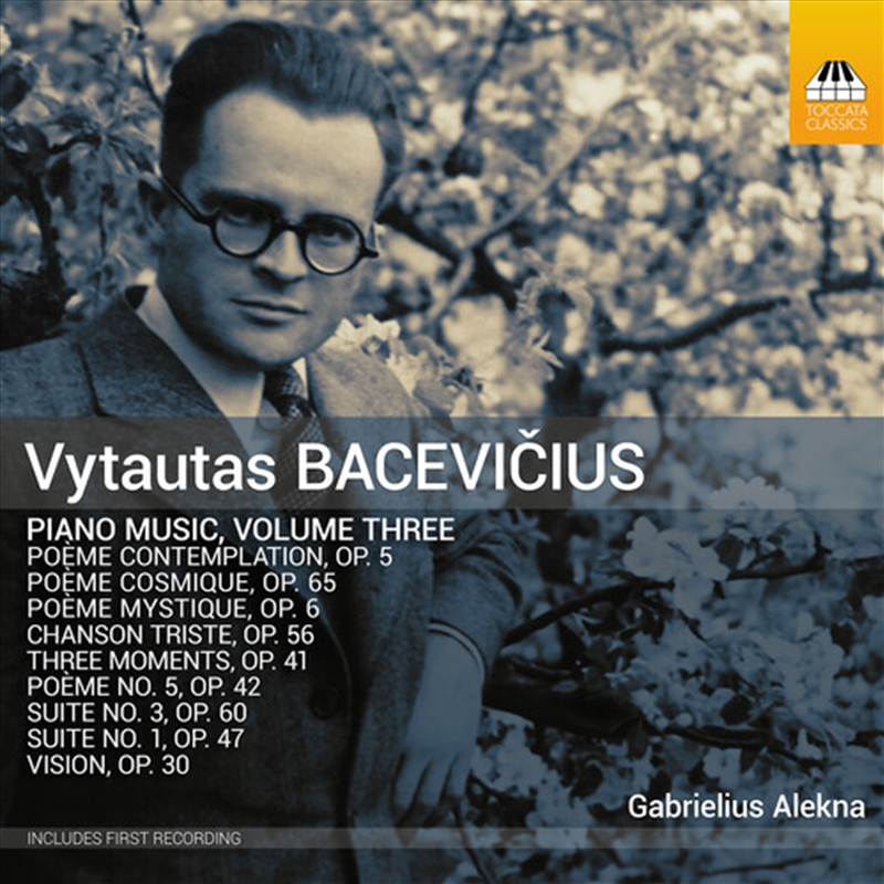 Vytautas Bacevicius: Pno Music Vol. 3/Product Detail/Classical