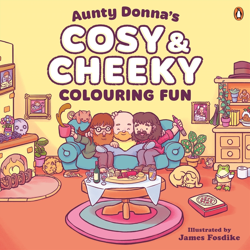 Aunty Donna's Cosy & Cheeky Colouring Fun/Product Detail/Crafts & Handiwork