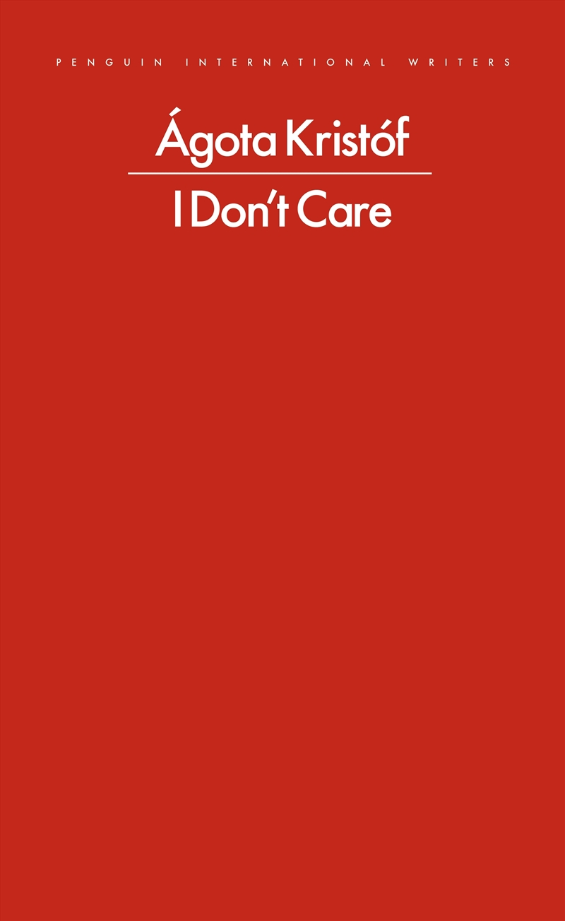 I Don't Care/Product Detail/General Fiction Books