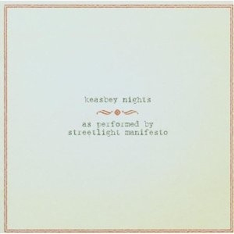 Keasbey Nights/Product Detail/Rock/Pop
