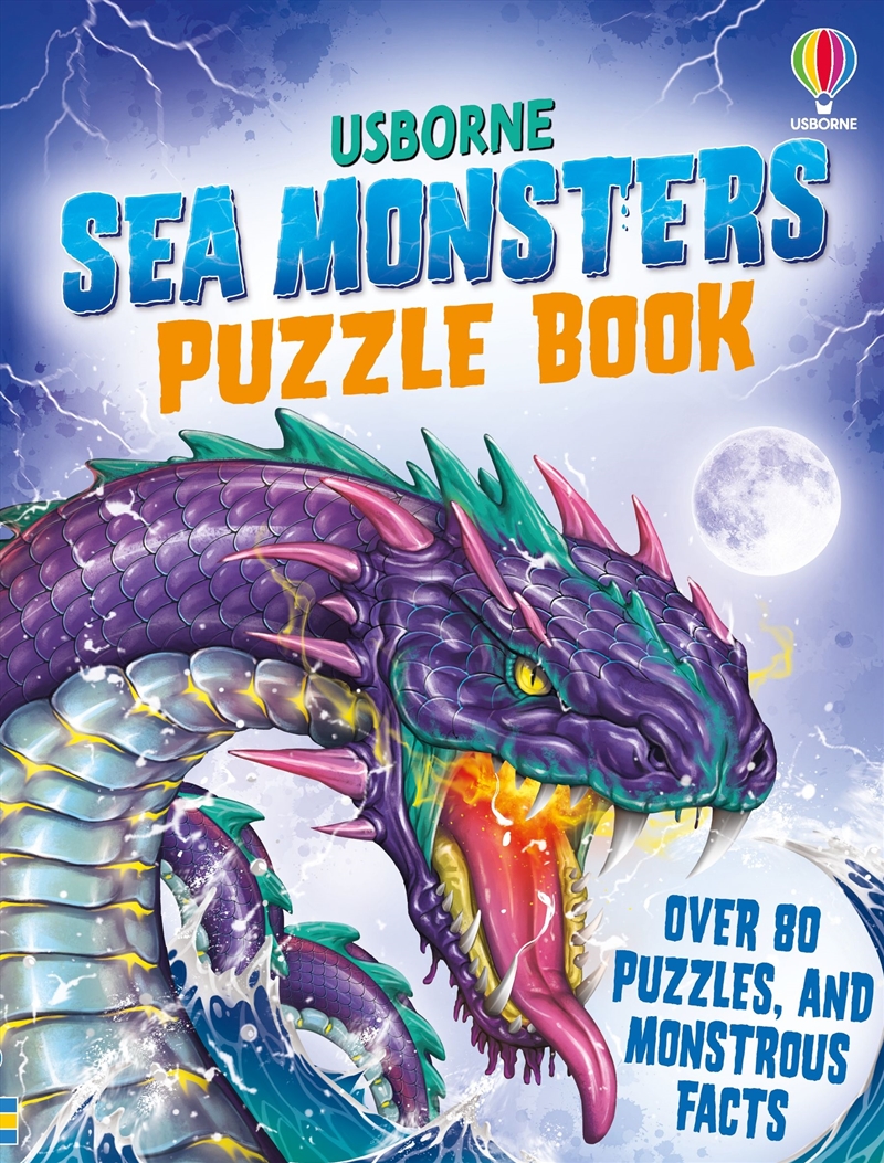 Sea Monsters Puzzle Book/Product Detail/Kids Activity Books