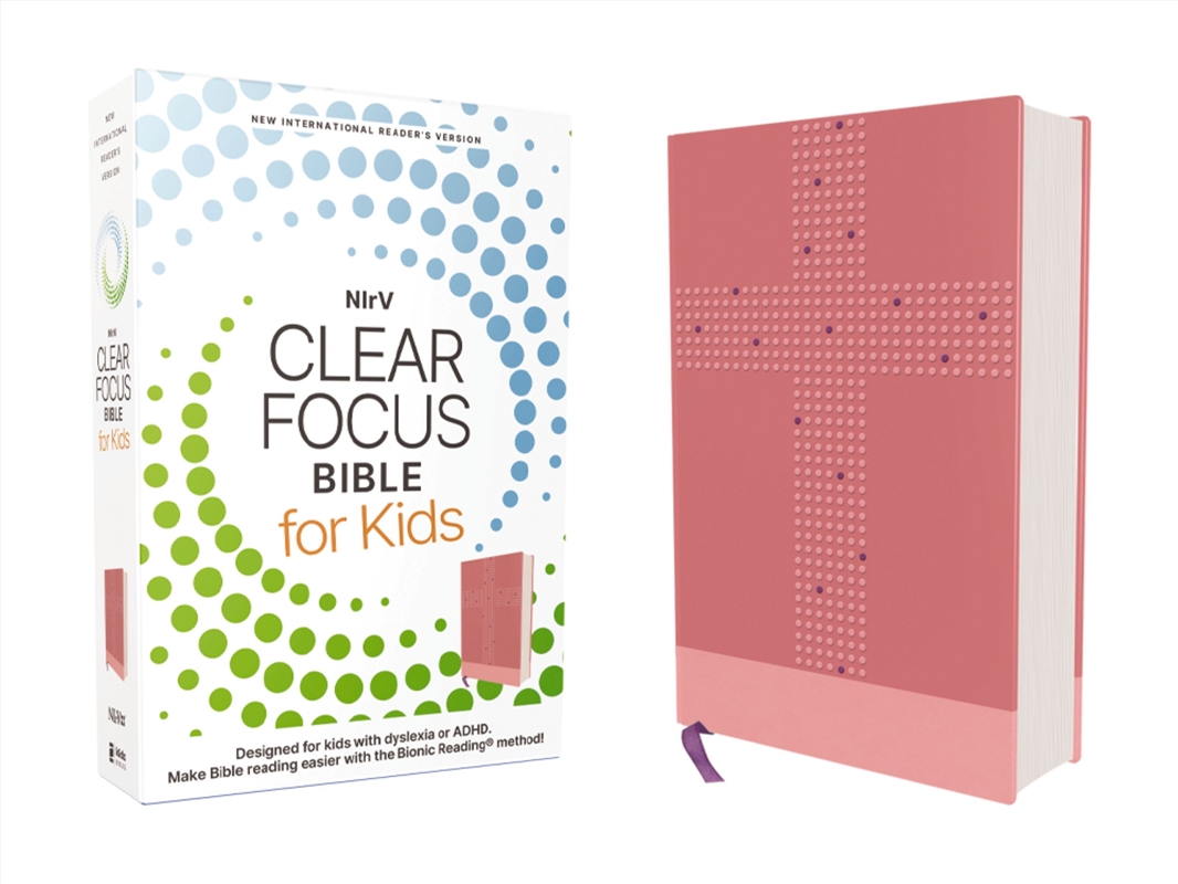 NIrV, Clear Focus Bible for Kids, Pink Read more of the Bible with better focus/Product Detail/Religion & Beliefs