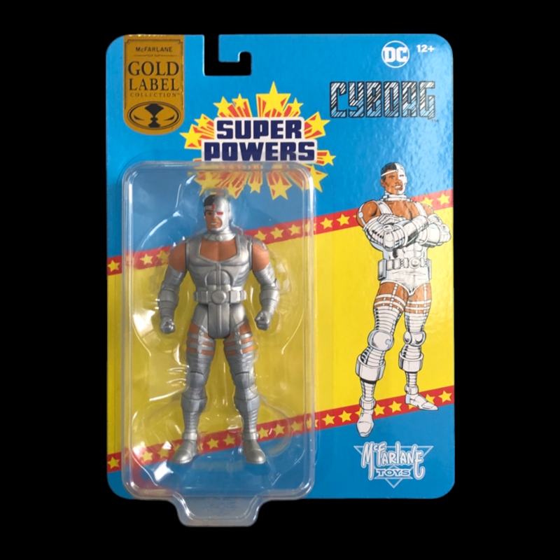 DC Comics - Cyborg Gold Label Super Powers 5" Figure/Product Detail/Figurines