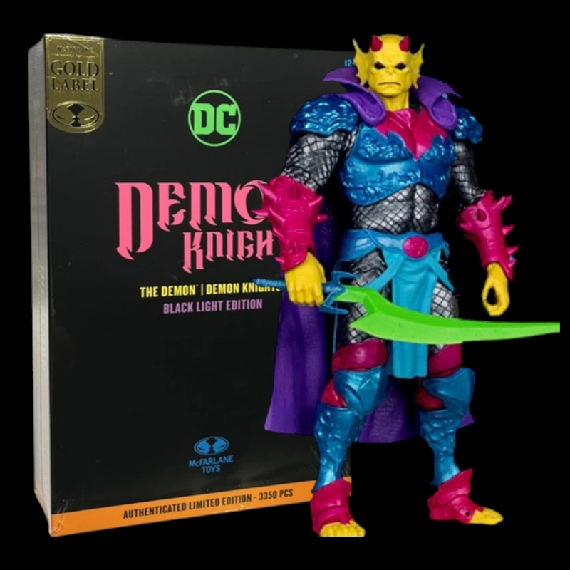 DC Comics - Demon Black Light Gold Label 7" Figure/Product Detail/Figurines