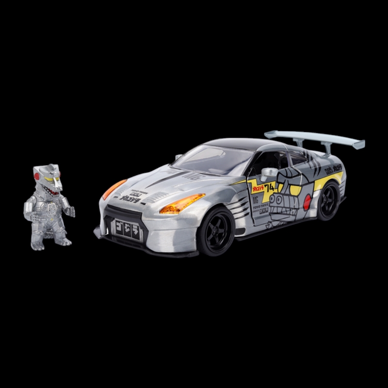 Godzilla - 2009 Nissan GT-R R35 Ben Sopra 1:24 Scale Diecast Vehicle (with Figure)/Product Detail/Figurines