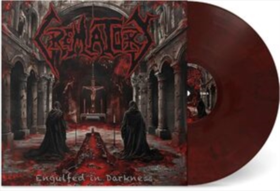 Engulfed In Darkness - Bloody Red Marbled Vinyl/Product Detail/Metal