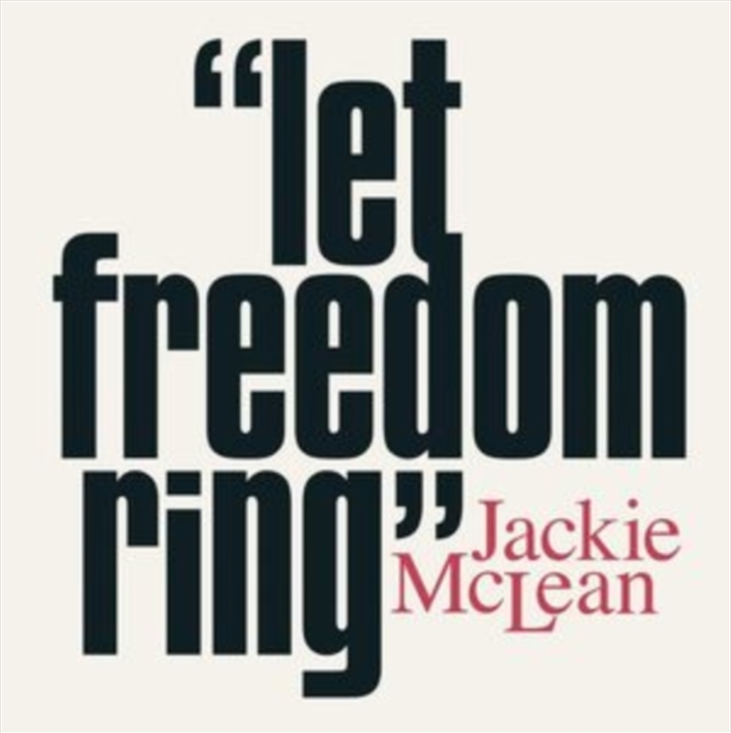 Let Freedom Ring - Clear Vinyl/Product Detail/Jazz
