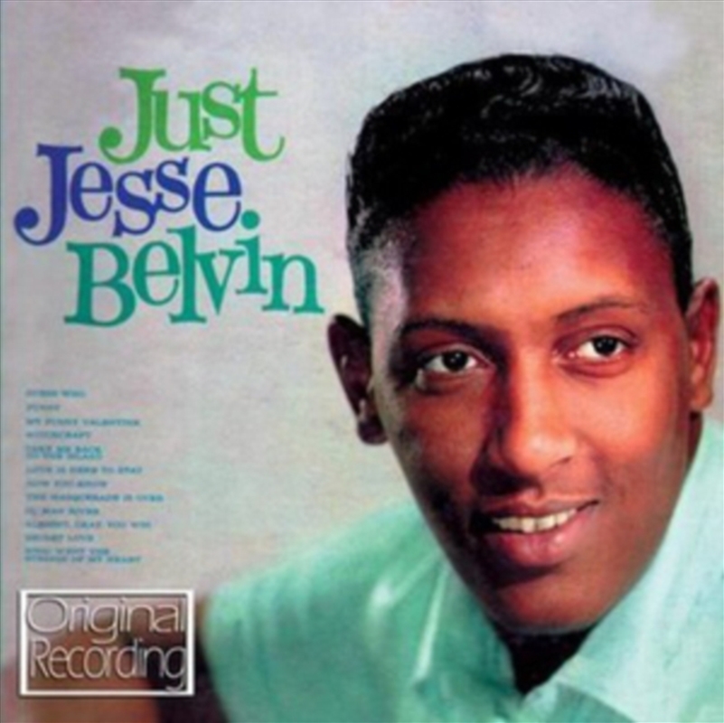 Just Jesse Belvin/Product Detail/R&B