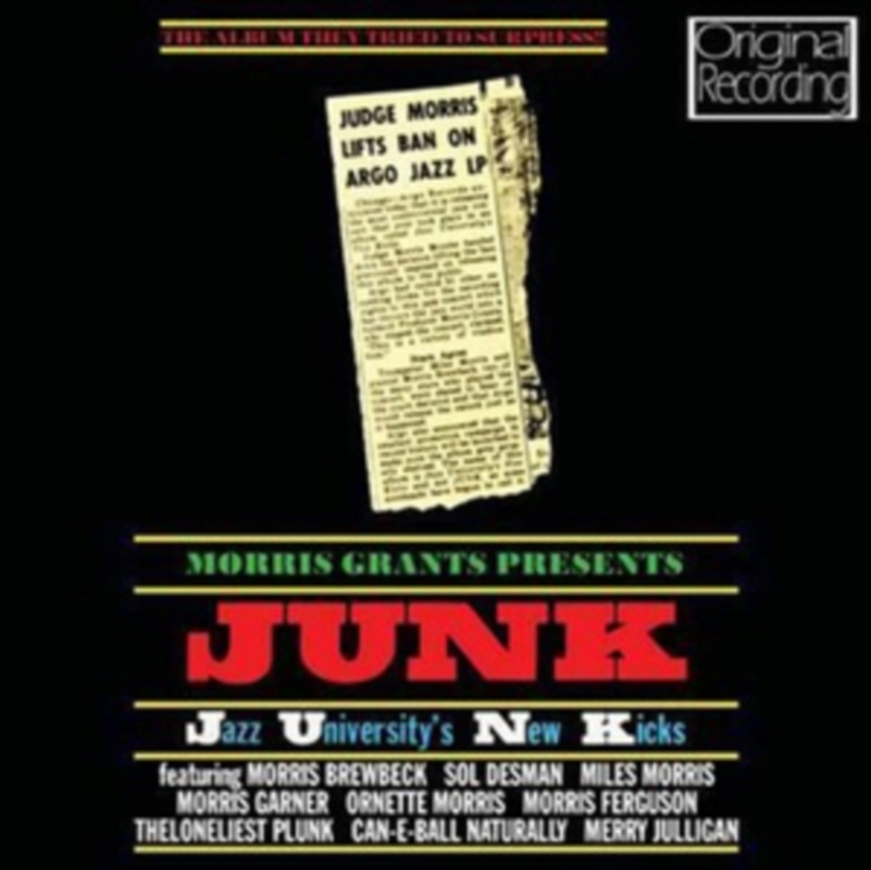 Morris Grants Presents Junk/Product Detail/Jazz