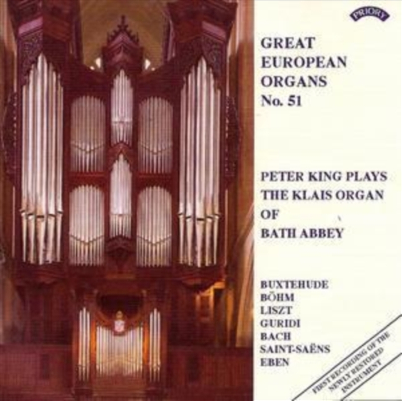 Great European Organs No. 51:/Product Detail/Classical