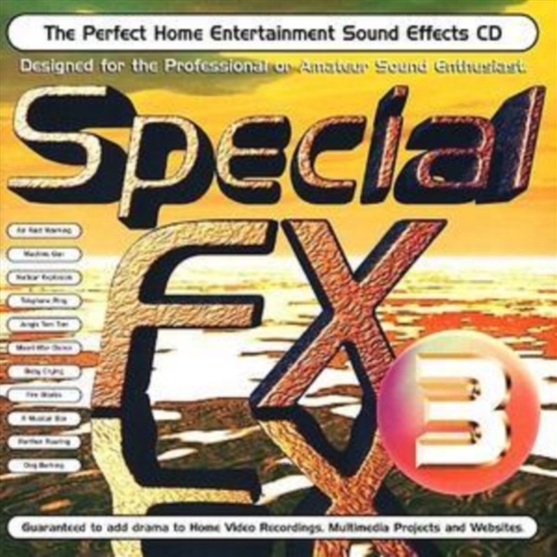 Special Fx - Vol 3/Product Detail/Specialist
