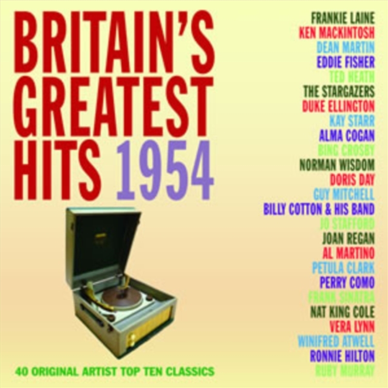 Britains Greatest Hits 1954/Product Detail/Rock/Pop