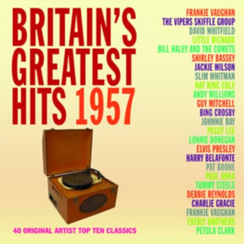 Britains Greatest Hits 1957/Product Detail/Rock/Pop