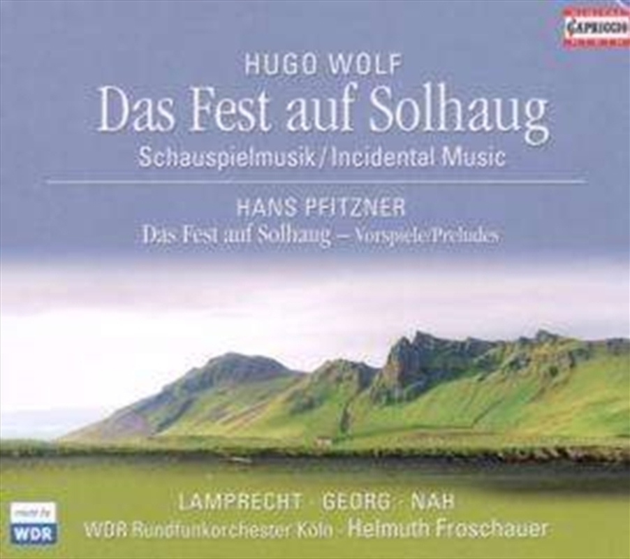 Wolfthe Feast At Solhaug/Product Detail/Classical
