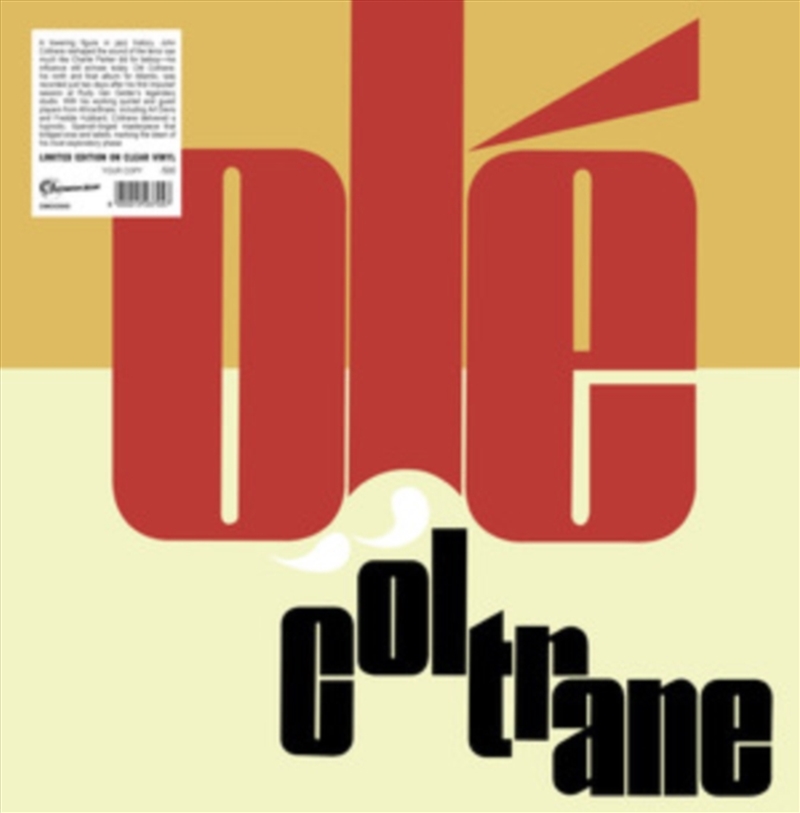 Ole Coltrane - Clear Vinyl/Product Detail/Jazz