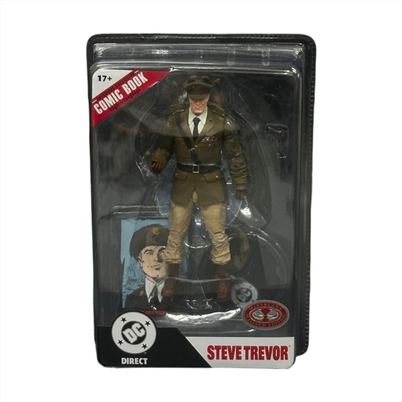 DC Comics - Steve Trevor w/Comic (Wonder Woman #1) 7" Figure/Product Detail/Figurines