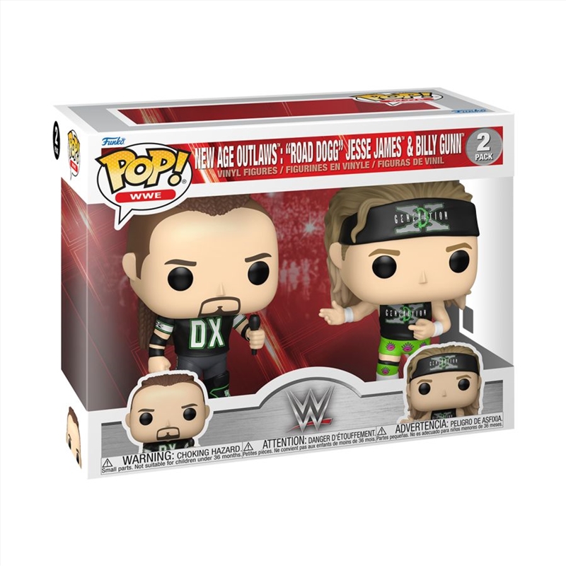 WWE - New Age Outlaws Pop! 2-Pack/Product Detail/Sport