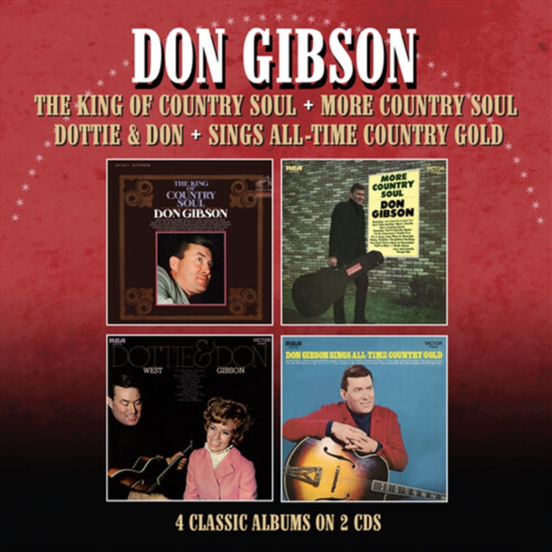 The King Of Country Soul / More Country Soul / Dottie & Don / Sings All-Time Country Gold/Product Detail/Country