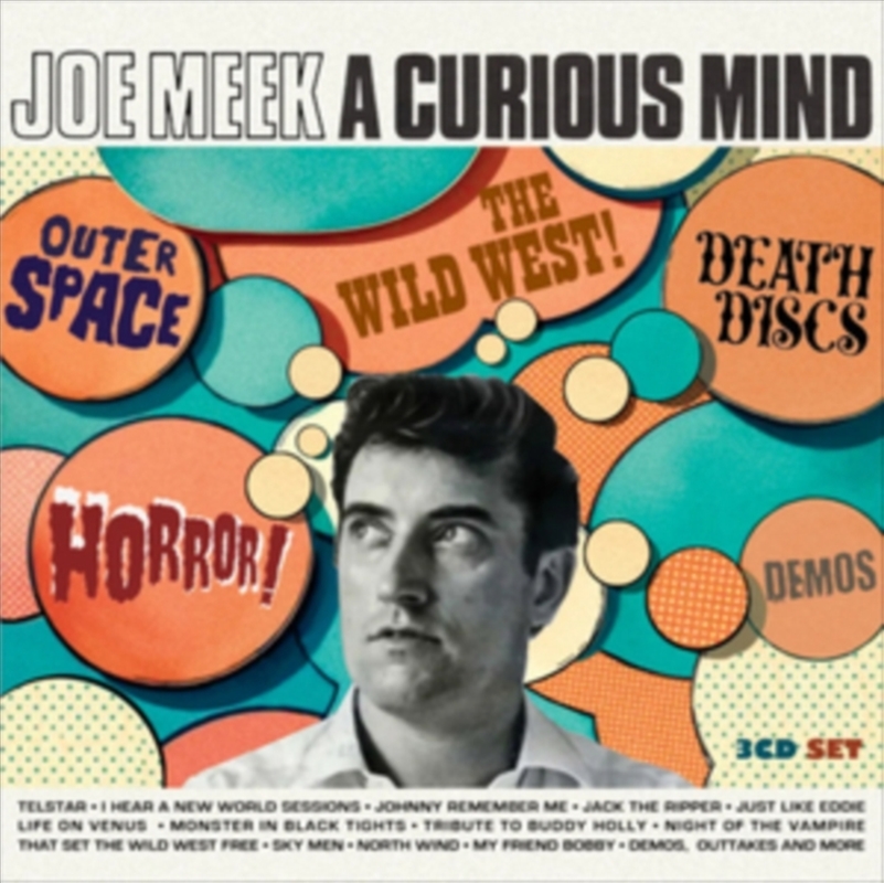 Joe Meek: A Curious Mind Outer Space! Horror! Death Discs! The Wild West! Demos!/Product Detail/Rock/Pop