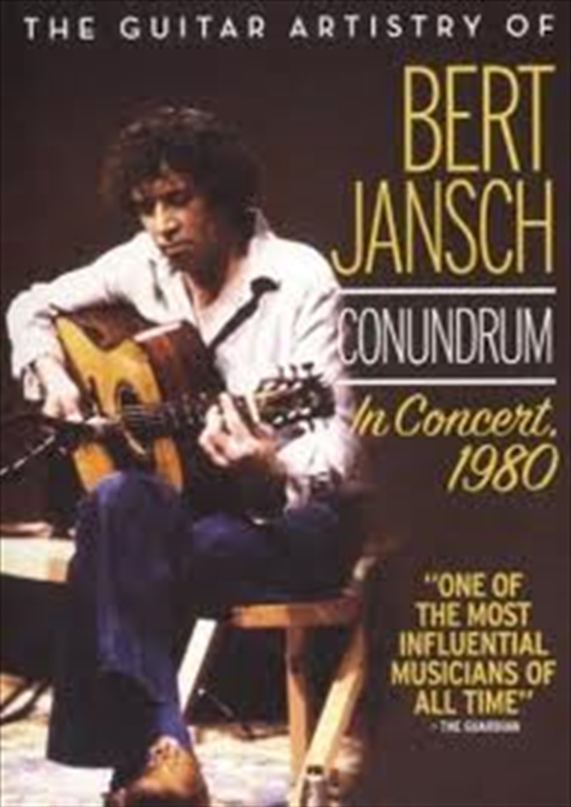 Guitar Artistry Of Bert Jansch Conundrum In Concert 1980/Product Detail/Blues