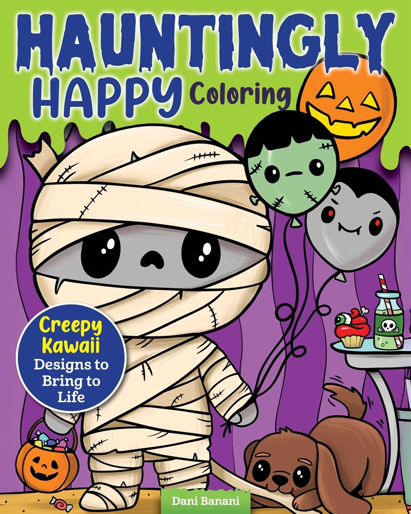 Hauntingly Happy Coloring/Product Detail/Adults Colouring