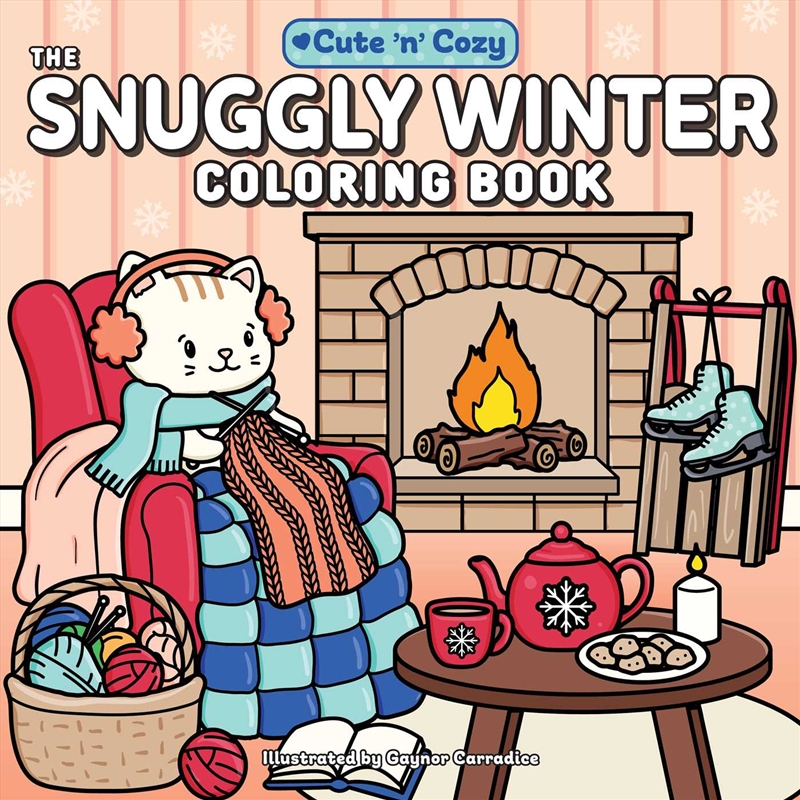 The Snuggly Winter Coloring Book/Product Detail/Adults Colouring