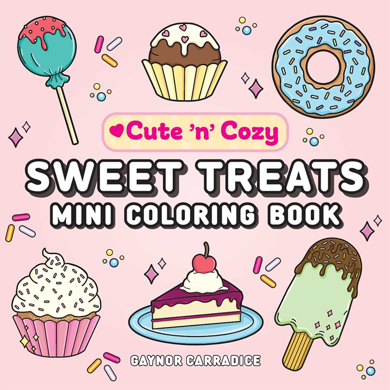 Sweet Treats Mini Coloring Book/Product Detail/Adults Colouring