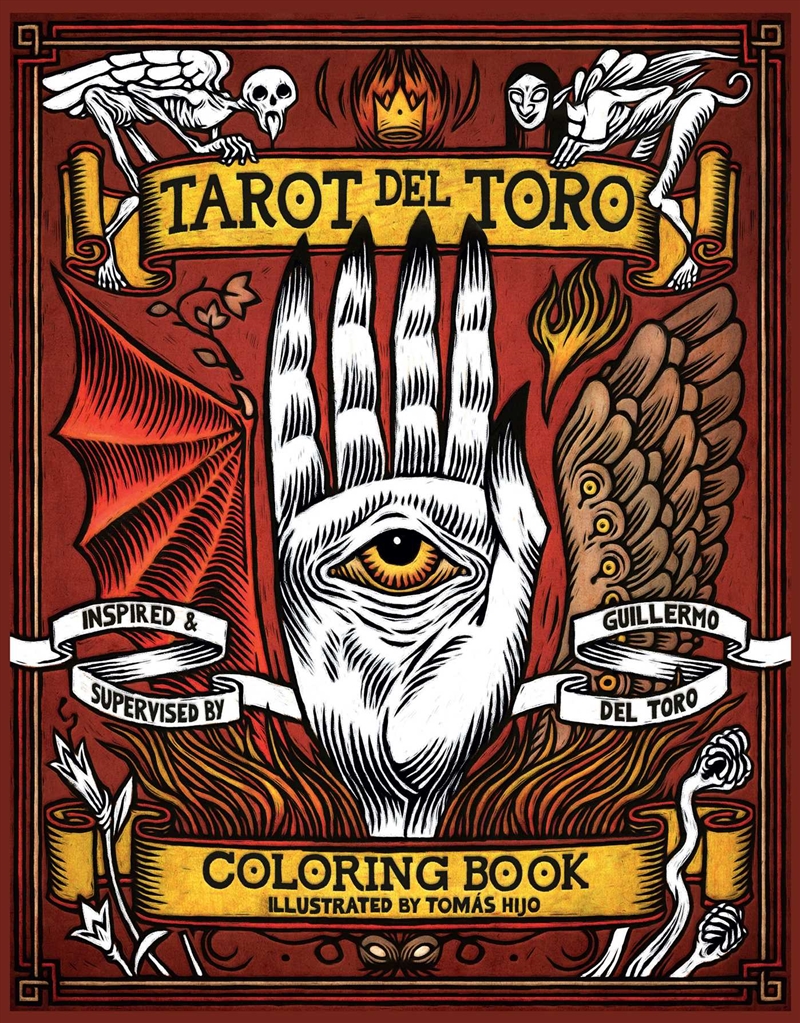 Tarot Del Toro Coloring Book/Product Detail/Adults Colouring