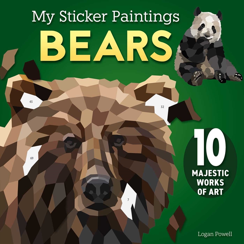 My Sticker Paintings: Bears/Product Detail/Kids Activity Books