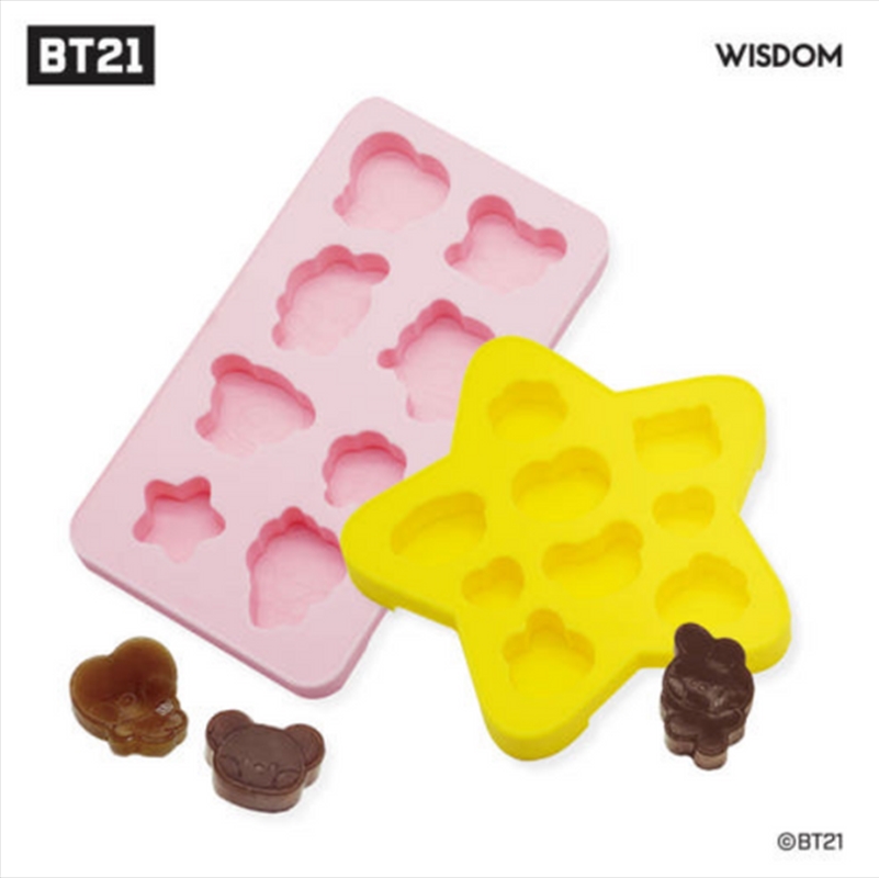 Bt21 - Minini Ice Tray - Pink/Product Detail/KPOP Merch