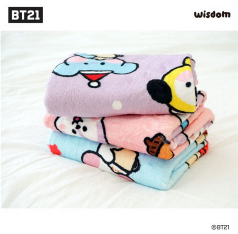 Bt21 - Minini Blanket - Skyblue/Product Detail/KPOP Merch