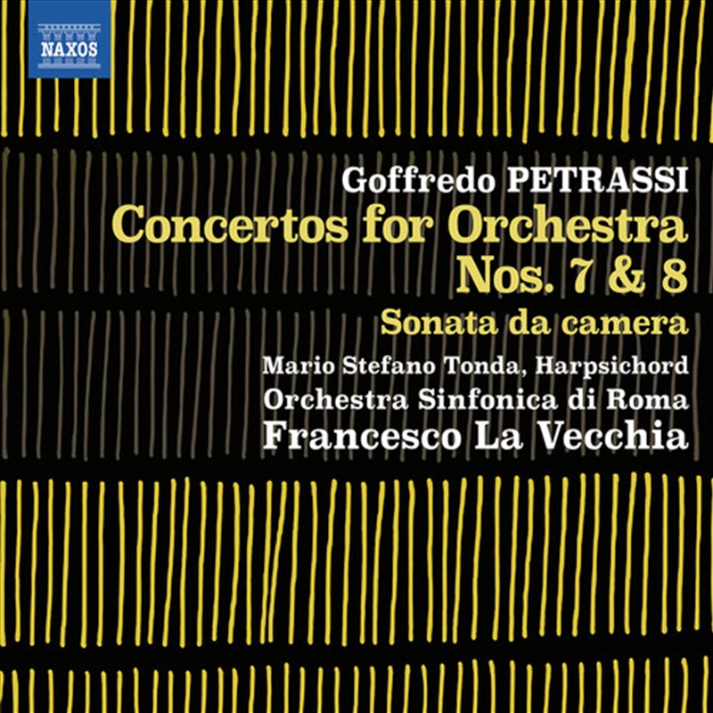 Petrassi: Cons For Orch Nos. 7-8 & Son Da Camera/Product Detail/Classical