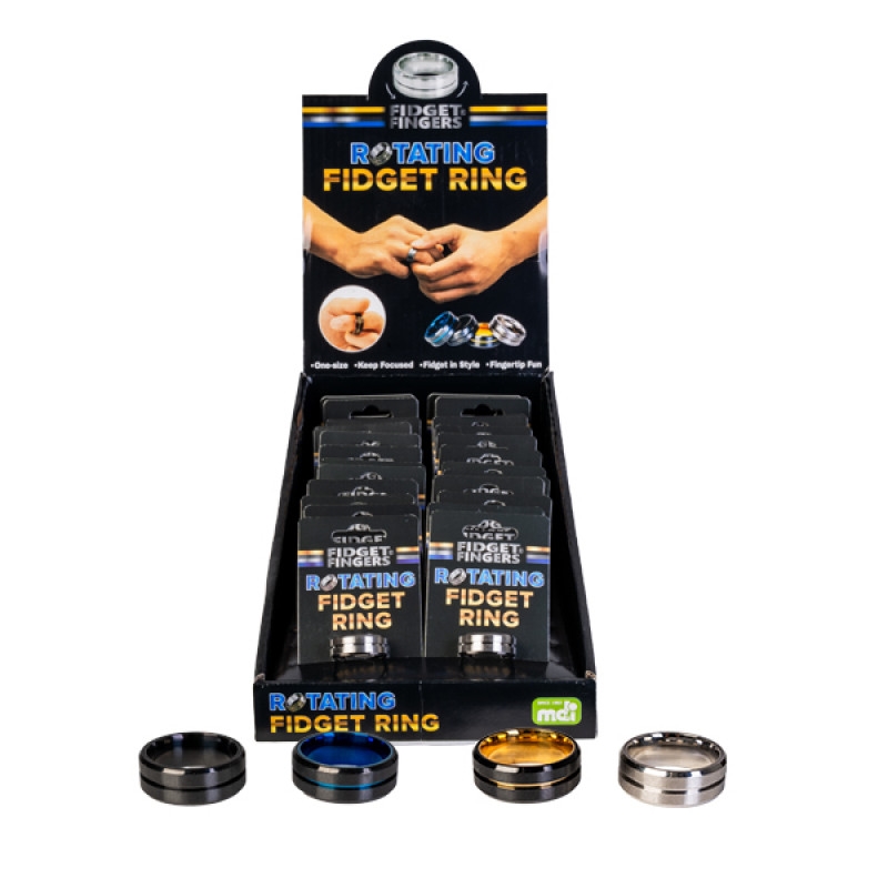 Rotating Fidget Ring (SENT AT RANDOM)/Product Detail/Jewellery