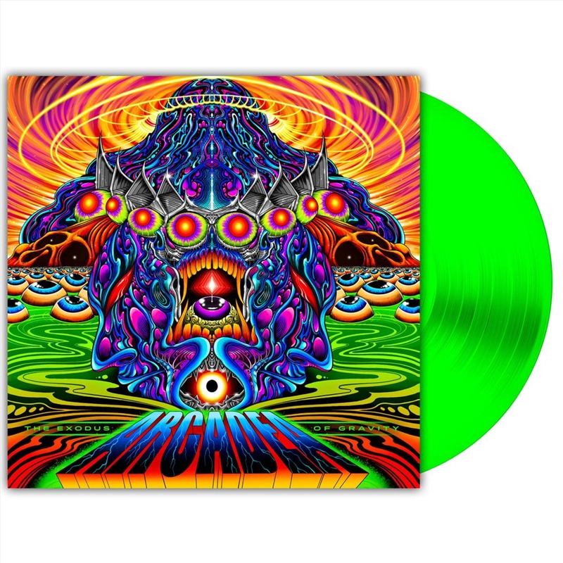 The Exodus Of Gravity - Neon Green Vinyl/Product Detail/Rock/Pop