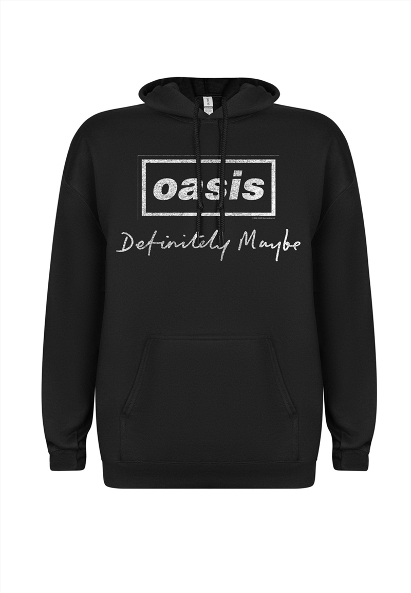 Oasis - Definitely Maybe Script - Black - Medium/Product Detail/Outerwear
