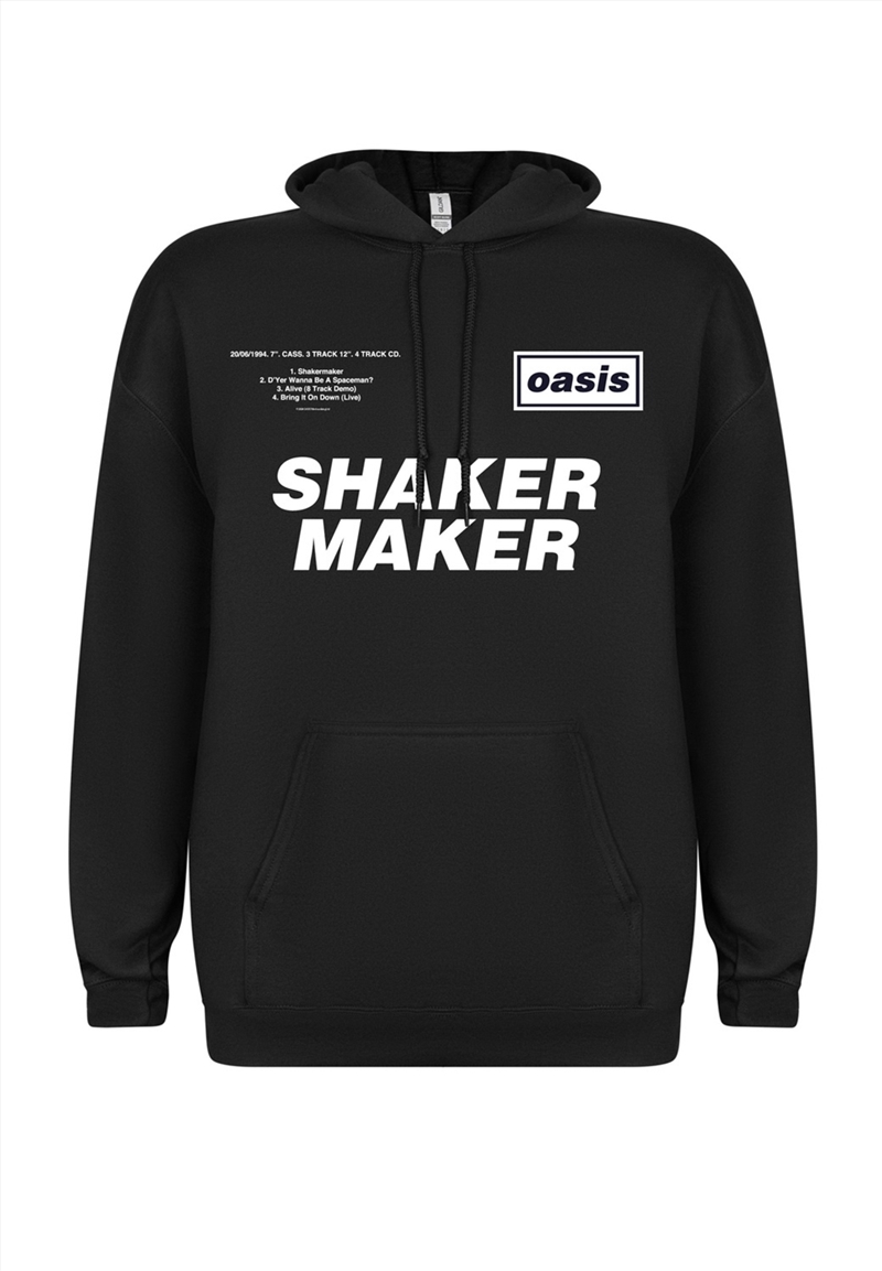 Oasis - Shakermaker Tracklisting - Black - Small/Product Detail/Outerwear