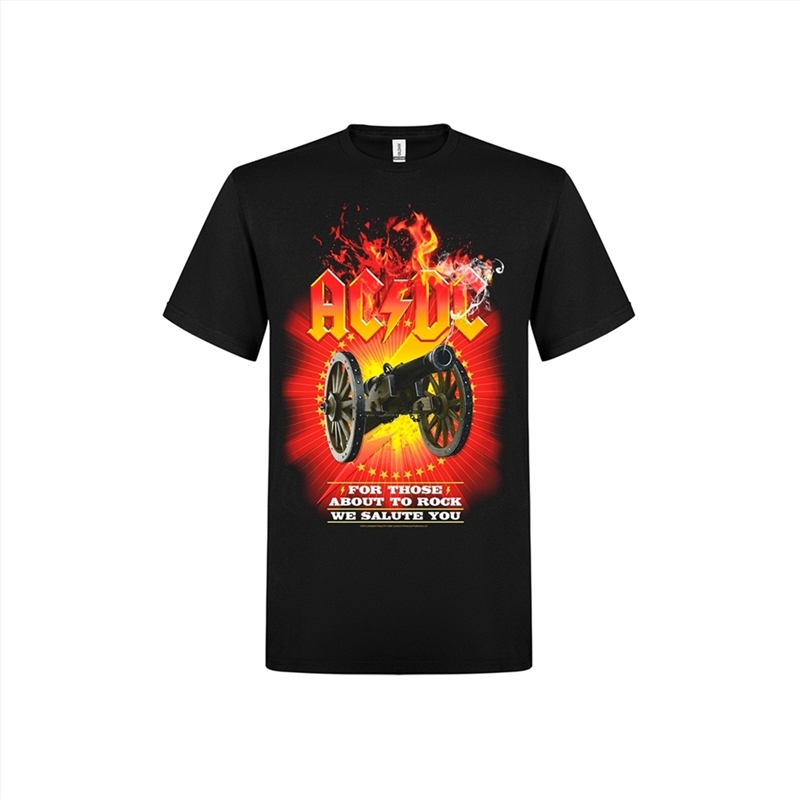 AC/DC - For Those About To Rock Tracks - Black - XXL/Product Detail/Shirts