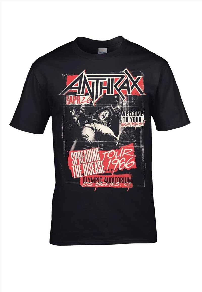 Anthrax - Spreading The Disease - Black - XXL/Product Detail/Shirts