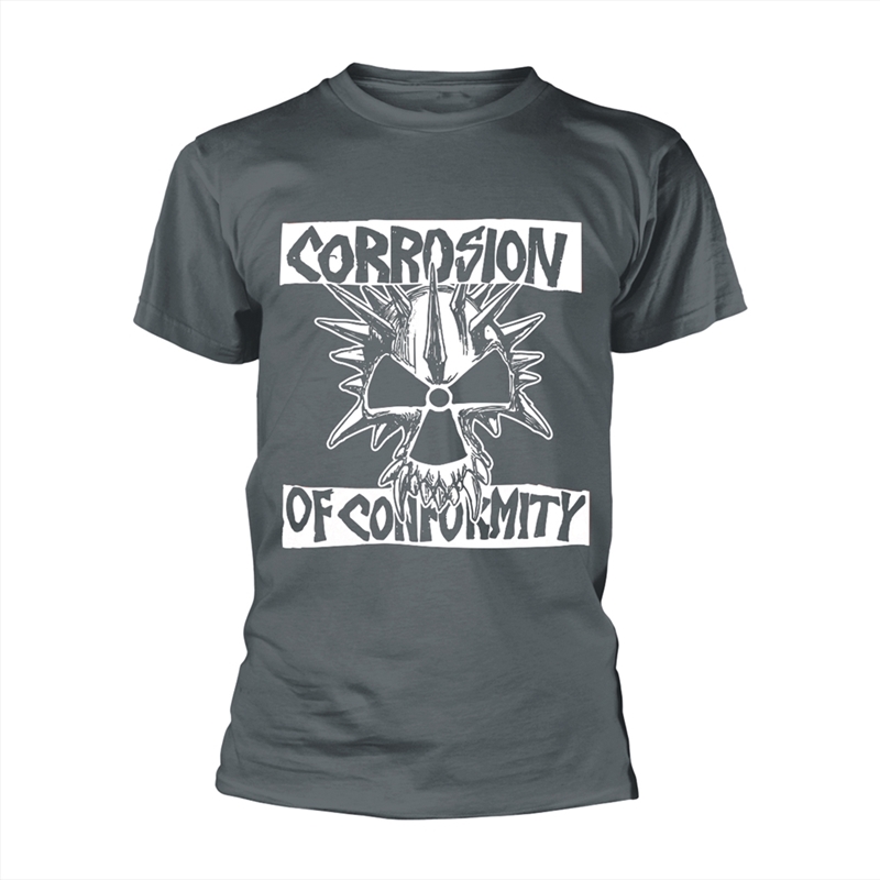 Corrosion Of Conformity - Skull Logo - Grey - XXXL/Product Detail/Shirts