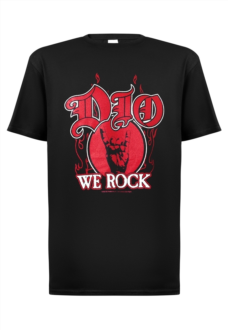 Dio - We Rock - Black - XXXL/Product Detail/Shirts