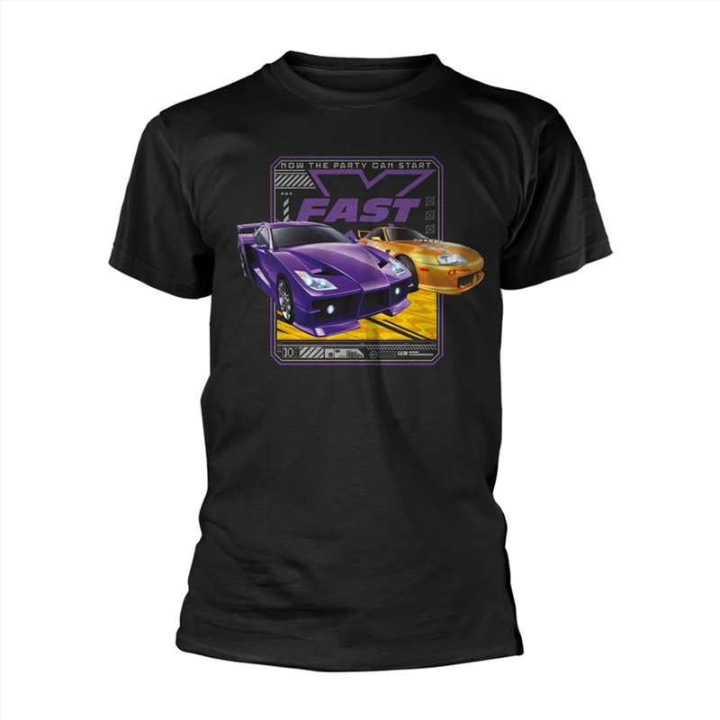 Fast & Furious - Now The Party Can Start - Black - XXL/Product Detail/Shirts