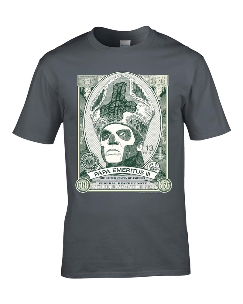 Ghost - Papa Emetirus Iii - Grey - Medium/Product Detail/Shirts