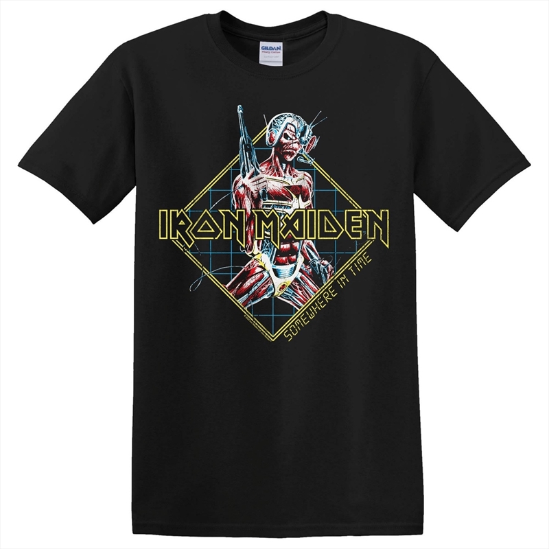Iron Maiden - Somewhere In Time - Black - XL/Product Detail/Shirts