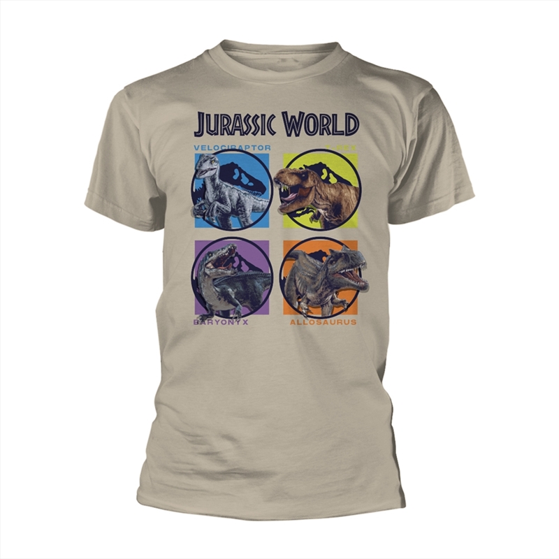 Jurassic World - Dinos - Natural - Large/Product Detail/Shirts