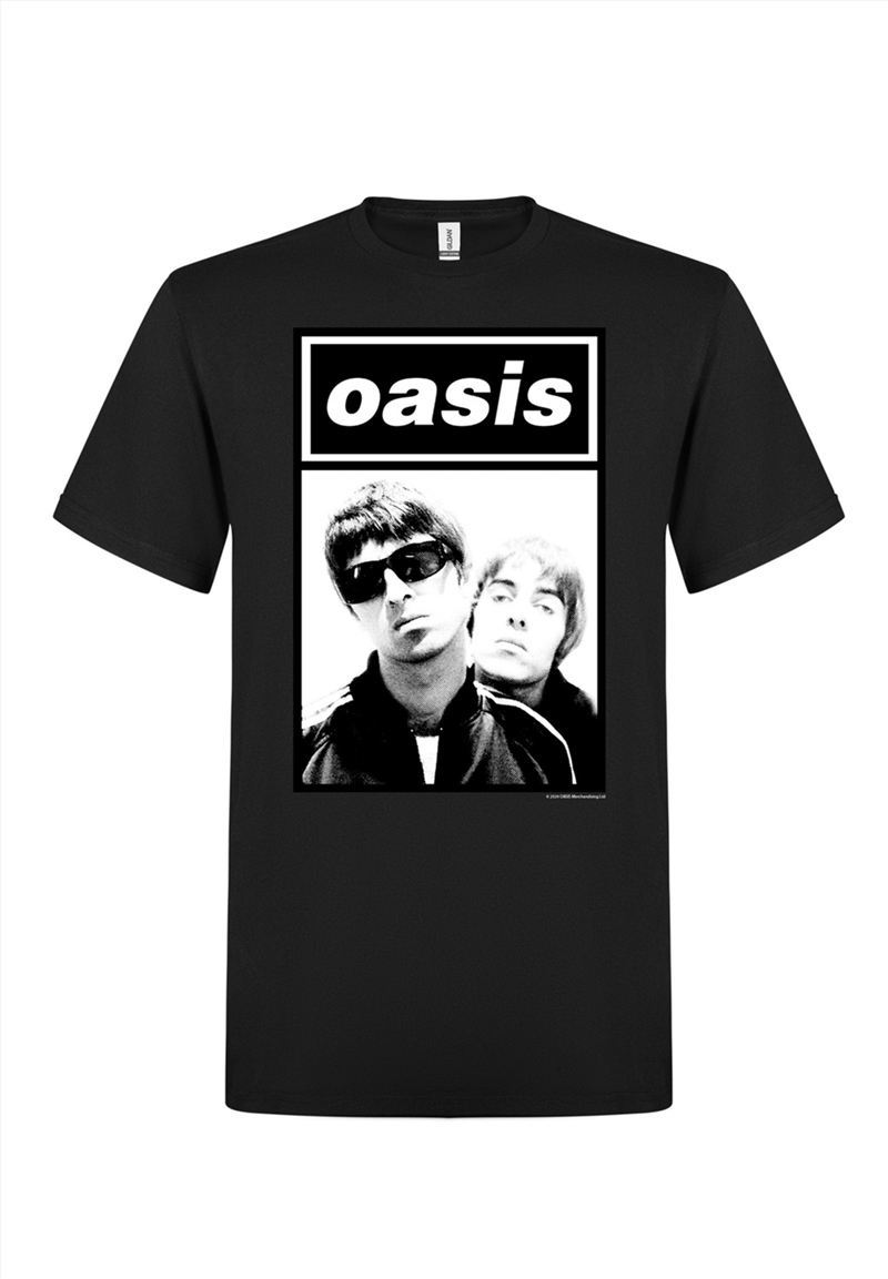 Oasis - Noel & Liam Boxed Photo - Black - Small/Product Detail/Shirts