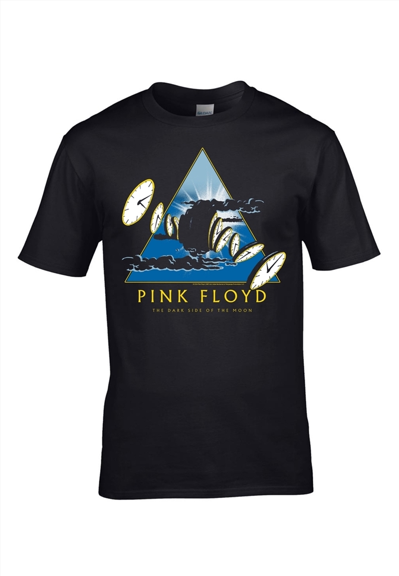 Pink Floyd - The Dark Side Of The Moon Time - Black - Large/Product Detail/Shirts