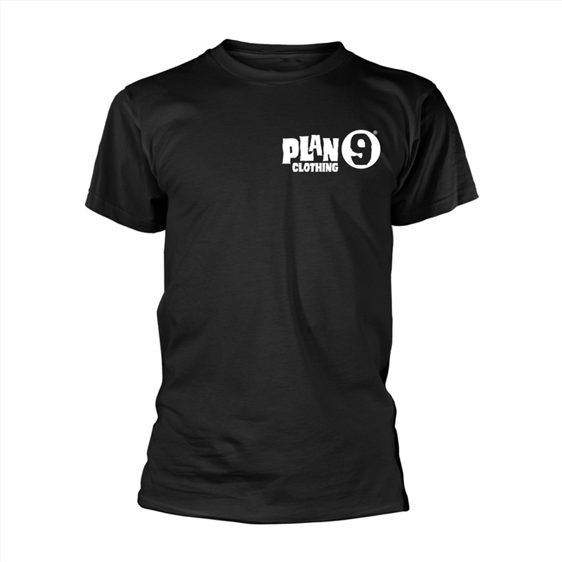 Plan9 - Logo Small - Black - XXL/Product Detail/Shirts