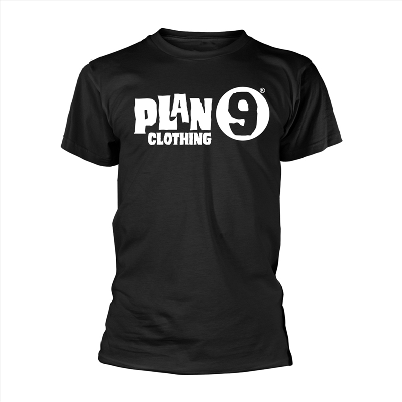 Plan9 - Logo Large - Black - Medium/Product Detail/Shirts