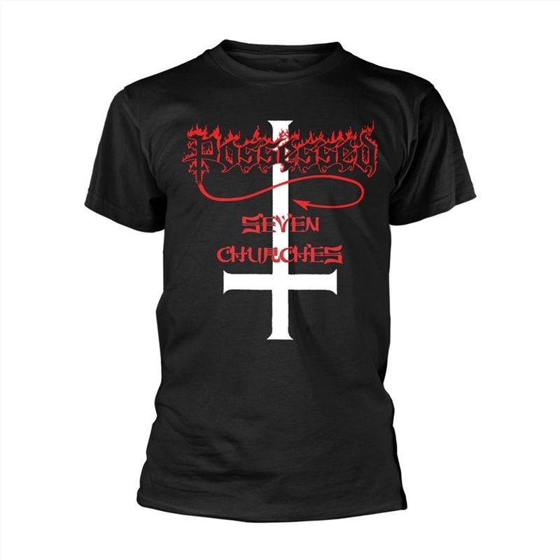 Possessed - Seven Churches - Black - Small/Product Detail/Shirts