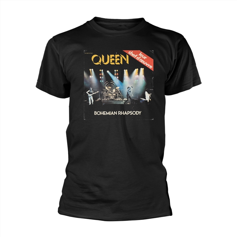 Queen - Bohemian Rhapsody - Black - Small/Product Detail/Shirts